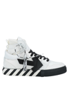 Off-white Man Sneakers White Size 13 Soft Leather