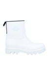 Moncler Ankle Boots In White