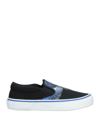 Marcelo Burlon County Of Milan Marcelo Burlon Man Sneakers Black Size 8 Textile Fibers In Black
