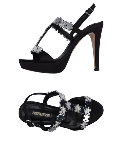 Luciano Barachini Sandals In Black