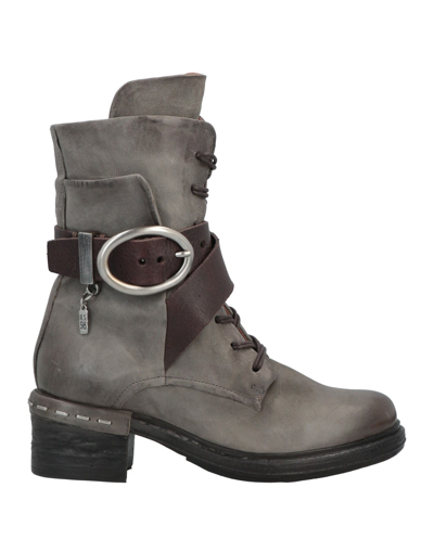 A.s. 98 Ankle Boots In Lead