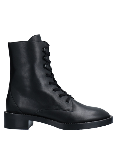 Stuart Weitzman Ankle Boots In Gunmetal