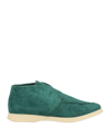Andrea Ventura Firenze Ankle Boots In Green