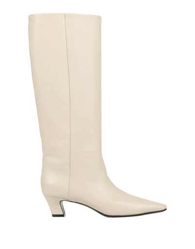 Giampaolo Viozzi Knee Boots In White