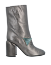 Jil Sander Ankle Boots In Lead