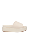 Habille' Italy Sandals In White