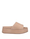 Habille' Italy Sandals In Beige