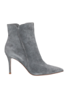 Gianvito Rossi Ankle Boots In Grey