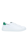 MSGM MSGM MAN SNEAKERS WHITE SIZE 8 SOFT LEATHER