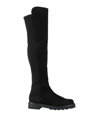 Stuart Weitzman Knee Boots In Black