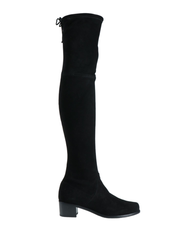 Stuart Weitzman Woman Boot Black Size 7.5 Soft Leather