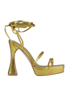 Jeffrey Campbell Sandals In Gold