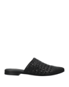 Marco Ferretti Woman Mules & Clogs Black Size 9 Soft Leather