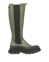 Alexander Mcqueen Knee Boots In Green