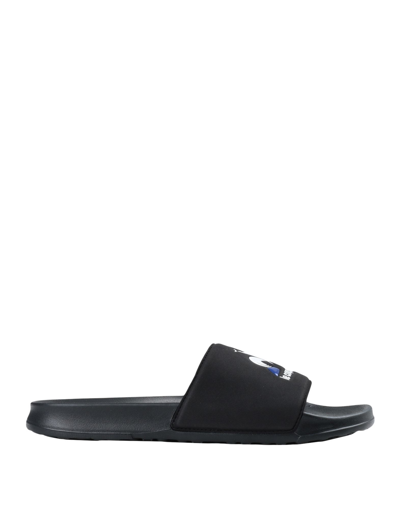 Le Coq Sportif Sandals In Black