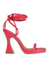 Steve Madden Sandals In Red