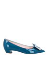 Roger Vivier Loafers In Deep Jade