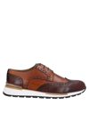 Angelo Pallotta Lace-up Shoes In Cocoa