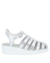 Agile By Rucoline Sandals In Silver