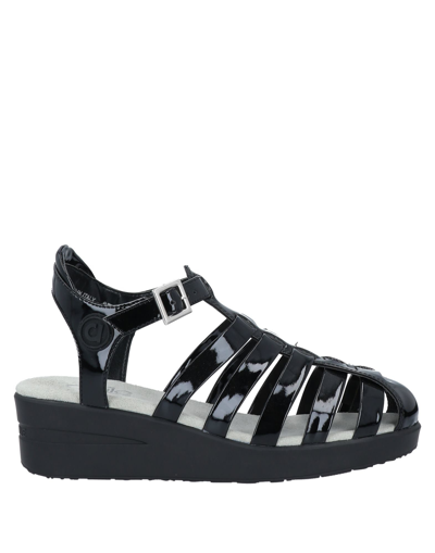 Agile By Rucoline Sandals In Black