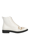 Tod's Ankle Boots In White