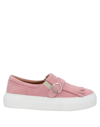 MORESCHI MORESCHI WOMAN SNEAKERS PINK SIZE 6 SOFT LEATHER