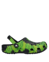 Crocs Man Mules & Clogs Green Size 5 Eva (ethylene - Vinyl - Acetate)