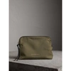 BURBERRY LARGE ZIP-TOP TECHNICAL NYLON POUCH,40209091