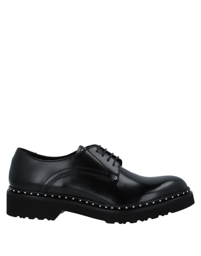 Paciotti 308 Madison Nyc Lace-up Shoes In Black