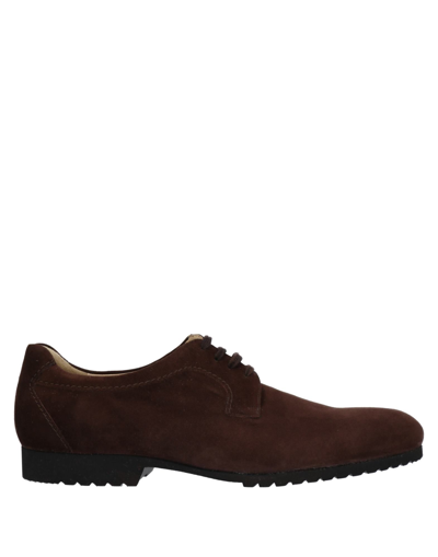 Pakerson Lace-up Shoes In Cocoa
