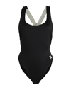 OFF-WHITE OFF-WHITE WOMAN ONE-PIECE SWIMSUIT BLACK SIZE 4 POLYESTER, ELASTANE