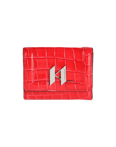 Karl Lagerfeld Wallets In Red