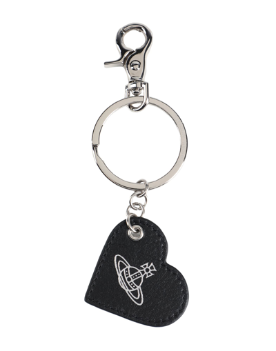 Vivienne Westwood Key Rings In Black