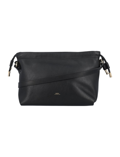 Apc Sac Ninon Mini Shoulder Bag In Black