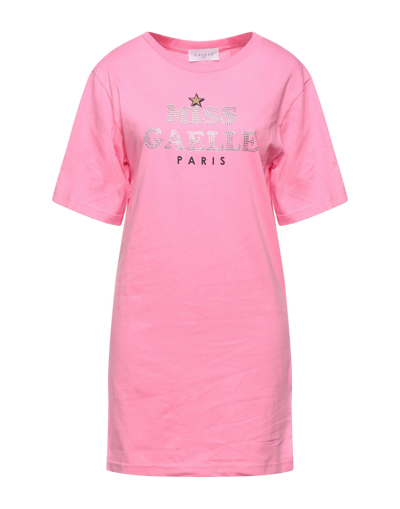 Gaelle Paris Short Dresses In Pink
