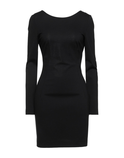 Dolce & Gabbana Short Dresses In Black