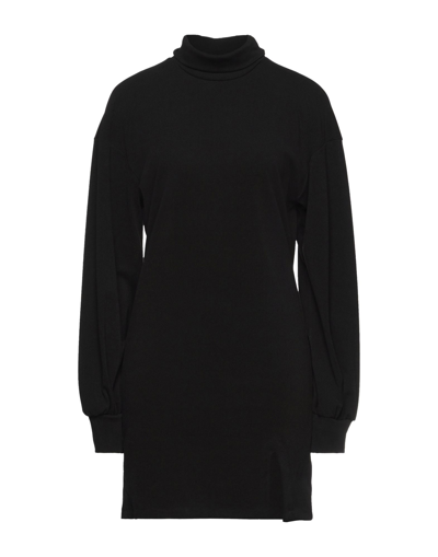 Simona-a Short Dresses In Black