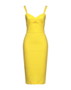 Ermanno Scervino Midi Dresses In Yellow