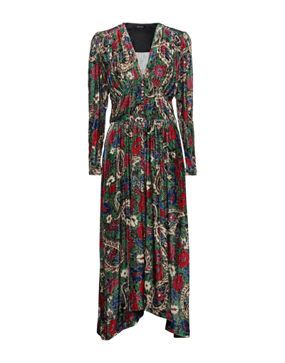 Isabel Marant Long Dresses In Green