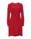 DOLCE & GABBANA DOLCE & GABBANA WOMAN MINI DRESS RED SIZE 4 SILK