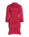 Pinko Midi Dresses In Red