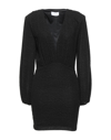 Gaelle Paris Short Dresses In Black