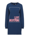 Love Moschino Blue Cotton Women Dress