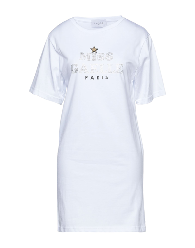 Gaelle Paris Short Dresses In White