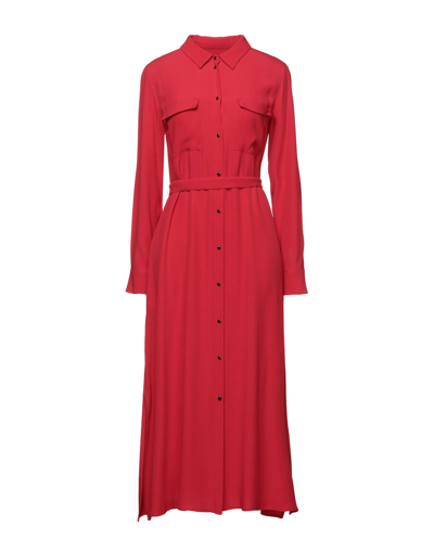 Momoní Midi Dresses In Red
