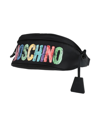 Moschino Bum Bags In Black