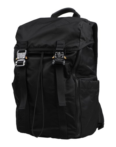 Moncler Genius Moncler X 1017 Alyx 9sm Foldover Top Logo Buckled Backpack In Black