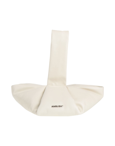 Ambush Loop Folding Tote Bag In White