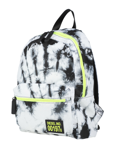 Diesel Backpacks In White