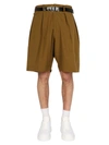 Paul Smith Cotton Bermuda Shorts In Green